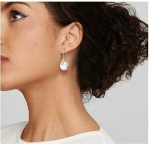 Ippolita Large Teardrop Earrings in Sterling Silver